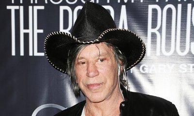 Mickey Rourke Shows Off Manhood in Skintight Boxer