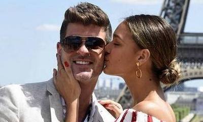 Robin Thicke Expecting Baby With April Love Geary - See Her Baby Bump!