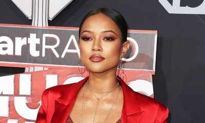 Cheeky! Karrueche Tran Flashes Her Thong in Completely See-Through Pants
