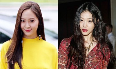 f(x)'s Krystal Debuts Super Short Hair, Sulli Goes Blonde