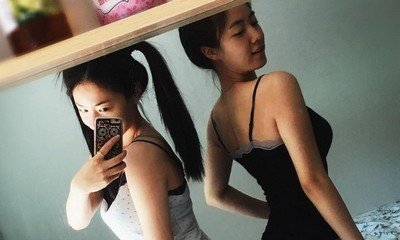 Twins Hwa Young and Hyo Young Pose in Skimpy Lingeries