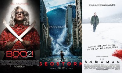 'Boo 2! A Madea Halloween' Tops Box Office, 'Geostorm' and 'The Snowman' Flop