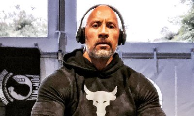 Dwayne Johnson Attempts to Flee Cops in New Set Photos of 'Skyscraper'