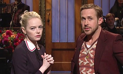 Emma Stone Joins Ryan Gosling to Mock 'La La Land' on 'Saturday Night Live'