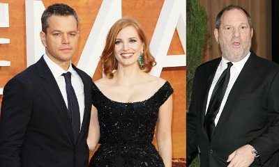 Jessica Chastain Defends Matt Damon as He Denies Covering Up for Harvey Weinstein