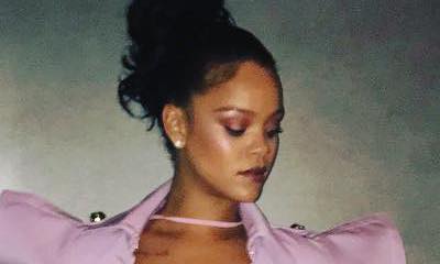 Rihanna Flashes Nipples in Sheer Mini Dress - See the Sultry Pics