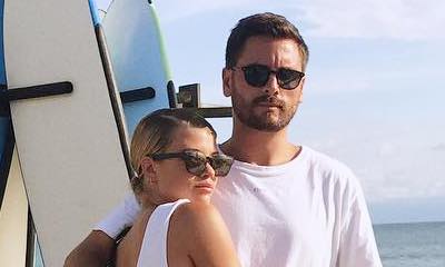 Scott Disick and Sofia Richie Continue to Pack on PDA Aboard Private Jet