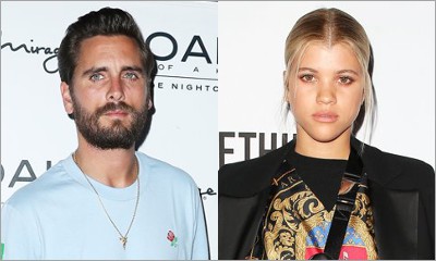 Scott Disick and Sofia Richie Caught Making Out Before Boarding Private Jet Together