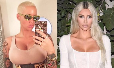 Amber Rose Pulls a Kim Kardashian With Blonde Wig - See Her Dramatic Makeover