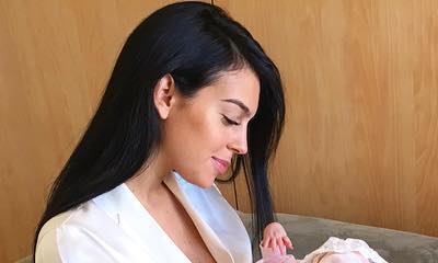 Cristiano Ronaldo's Girlfriend Shares Adorable First Photo of Daughter Alana Martina