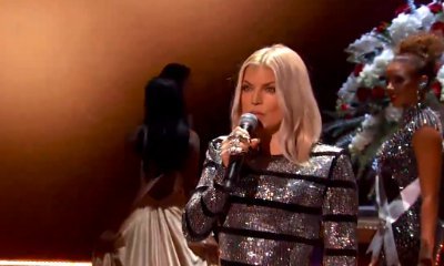 Fergie Belts Out 'A Little Work' at 2017 Miss Universe Pageant