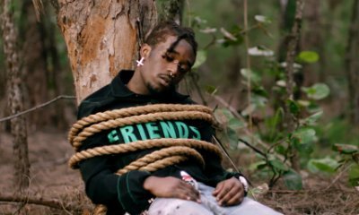 Lil Uzi Vert Tied Down to a Tree in Music Video for 'The Way Life Goes' Remix Ft. Nicki Minaj