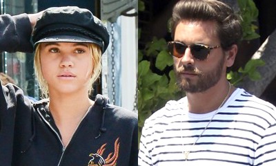 Sofia Richie Turns Into Pant-Less Santa for Boyfriend Scott Disick