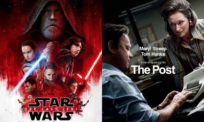 'Star Wars: The Last Jedi' Repeats Box Office Win With $68.5M, 'The Post' Debuts Strong