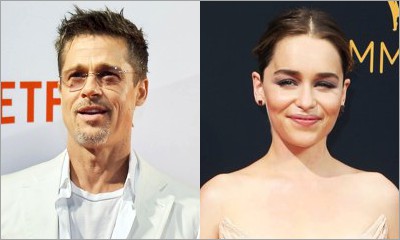 Brad Pitt Bid $120,000 to Watch 'Game of Thrones' With Emilia Clarke, but Lost