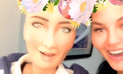 'Guys, I'm Freaking Out!' Chrissy Teigen Finally Meets Sophia the Robot After They Became 'Friends'