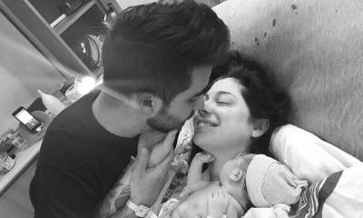 Christina Perri Welcomes First Child With Paul Costabile - See the Adorable Family Pic!