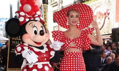 Katy Perry Helps Minnie Mouse Celebrate Her Walk of Fame Star Honor