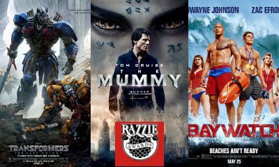 'Transformers: The Last Knight', 'The Mummy' and 'Baywatch' Among 2018 Razzie Awards Nominees