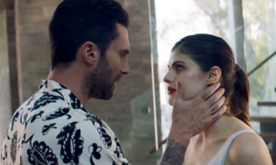 Adam Levine Adam-levine-tells-alexandra-daddario-to-wait-in-maroon-5