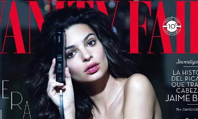 Emily Ratajkowski Goes Topless on Vanity Fair Spain Cover Before Baring All for Steamy Inside Photos