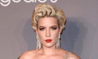 Halsey Accidentally Flashes Her Crotch as She Suffers Wardrobe Malfunction at amfAR Gala Halsey Accidentally Flashes Her Crotch as She Suffers Wardrobe Malfunction at amfAR Gala