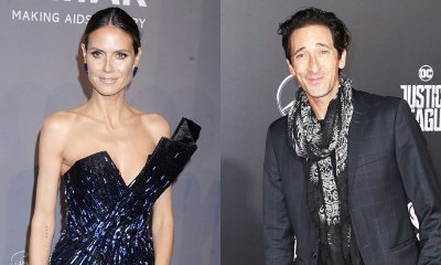 Sparks Fly? Heidi Klum and Adrien Brody Getting Flirty at L.A. Event