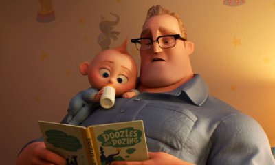 'Incredibles 2' Olympics Sneak Peek Shows the Struggles of Nursing Super-Powered Baby
