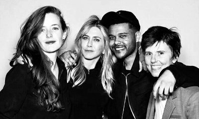 Jennifer Aniston Caught Cozying Up to The Weeknd at Ellen DeGeneres' Party