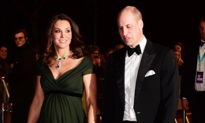 Kate Middleton Defies Time's Up All-Black Dress Code at BAFTAs With Green Gown