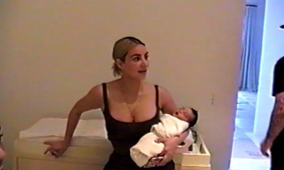 Kim Kardashian's Newborn Daughter Chicago Makes Her Debut in Kylie Jenner's Baby Announcement
