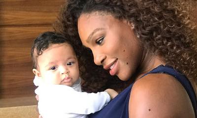 Serena Williams' Daughter Alexis Olympia Cutely Cheers Her On at First Post-Baby Match
