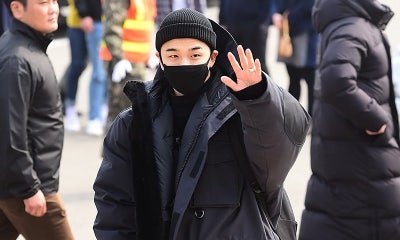 Big Bang's Taeyang Bows to Fans as He Enlists in Military, Min Hyo Rin Sends Him Off