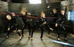 Girls Aloud in Skin Tight Suits for 'Sexy! No, No, No' Video