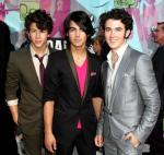Jonas Brothers Pose for 'Camp Rock' Premiere