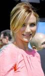 Cameron Diaz and Paul Sculfor Canoodling at U.S. Open