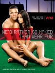 NFL Star Tony Gonzalez and Wife October Pose Naked for PETA