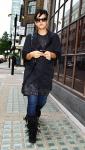 Lily Allen Shows Off Her Breast, Again