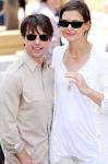 Katie Holmes Tossed and Kissed Tom Cruise Onstage