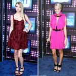 Taylor Swift and Carrie Underwood Hit the Blue Carpet of CMT Music Awards