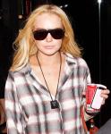 Lindsay Lohan Models Her SCRAM Bracelet for Charity