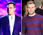 Robbie Williams and Gary Barlow Film 'Brokeback Mountain' Spoof