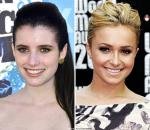 Emma Roberts and Hayden Panettiere Spotted Filming 'Scream 4' Inside a House