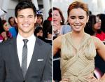 Taylor Lautner and Lily Collins Spotted on a Lunch Date
