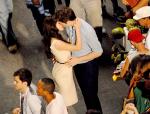 Set Pics and Video of 'Breaking Dawn': Filming of Bella and Edward's Kissing Scene