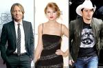 Keith Urban, Taylor Swift, Brad Paisley and More Pose for Charity