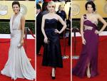 Eva Longoria, Dianna Agron, Kim Kardashian and More at SAG Red Carpet