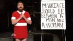 Zach Galifianakis Dressed as Annie and Shaved Head as 'SNL' Host