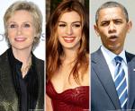 Jane Lynch, Anne Hathaway Urge U.S. President to Support Gay Marriage