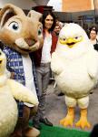 Russell Brand, Hugh Laurie and Others Pose With Bunnies at 'Hop' L.A. Premiere